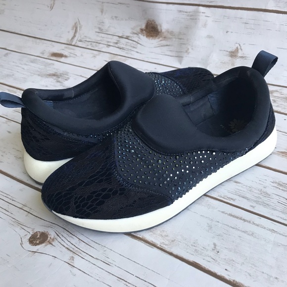 yellow box slip on shoes